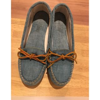 ミネトンカ(Minnetonka)のミネトンカ モカシン　ターコイズ(スリッポン/モカシン)