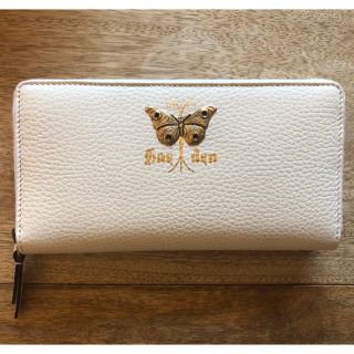 グッチ(Gucci)のGUCCI Garden 長財布 アイボリー(財布)