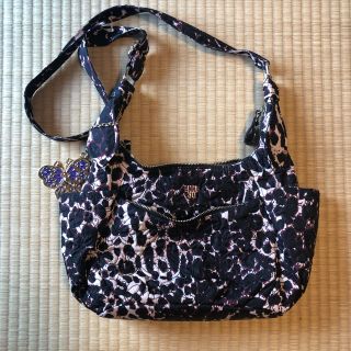 アナスイ(ANNA SUI)の[美品]ANNA SUI レオパード柄ショルダーバッグ☆(ショルダーバッグ)