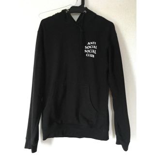 アンチ(ANTI)のASSC anti social social club パーカー 黒 (パーカー)