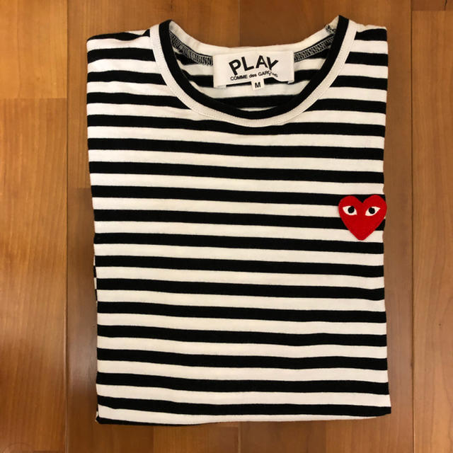 COMME des GARCONS(コムデギャルソン)のプレイ コムデギャルソン ロンT ボーダー メンズのトップス(Tシャツ/カットソー(七分/長袖))の商品写真