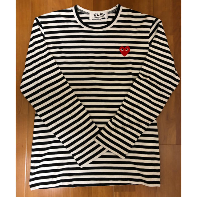 COMME des GARCONS(コムデギャルソン)のプレイ コムデギャルソン ロンT ボーダー メンズのトップス(Tシャツ/カットソー(七分/長袖))の商品写真