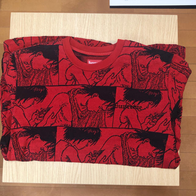 メンズSupreme × AKIRA Jacquard L/S TEE Ｍサイズ