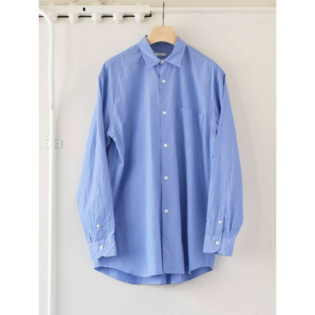 COMOLI - 19ss comoli シャツ sax サイズ2の通販 by た|コモリ COMOLI - 19ss comoli シャツ sax サイズ2の通販 by た|コモリ