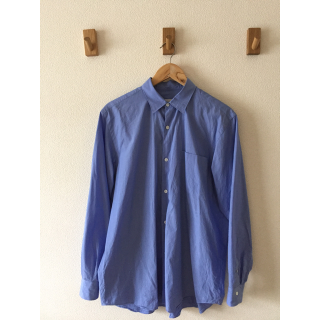 COMOLI - 19ss comoli シャツ sax サイズ2の通販 by た|コモリ COMOLI - 19ss comoli シャツ sax サイズ2の通販 by た|コモリ