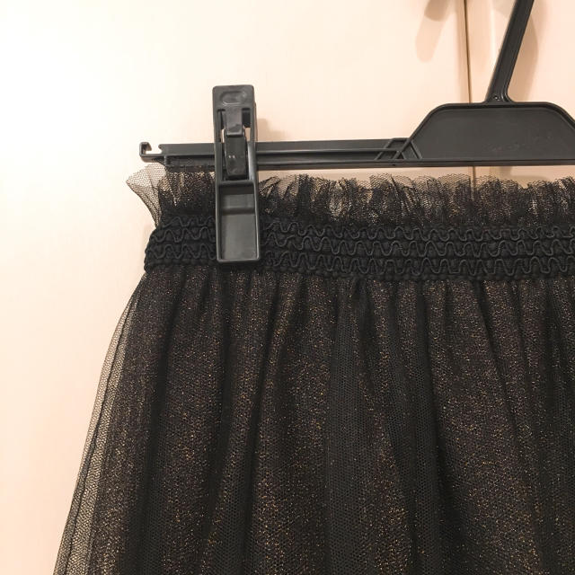 Lily Brown(リリーブラウン)のLily Brown ボリュームチュールロングスカート レディースのスカート(ロングスカート)の商品写真