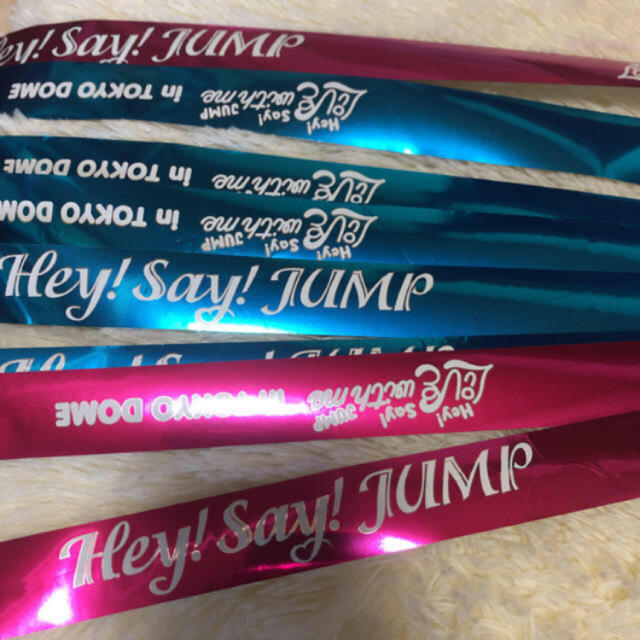 Hey! Say! JUMP(ヘイセイジャンプ)のHey!Say!JUMP Livewithme inTOKYODOME銀テープ エンタメ/ホビーのタレントグッズ(アイドルグッズ)の商品写真