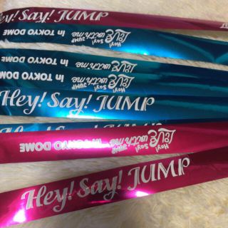 ヘイセイジャンプ(Hey! Say! JUMP)のHey!Say!JUMP Livewithme inTOKYODOME銀テープ(アイドルグッズ)