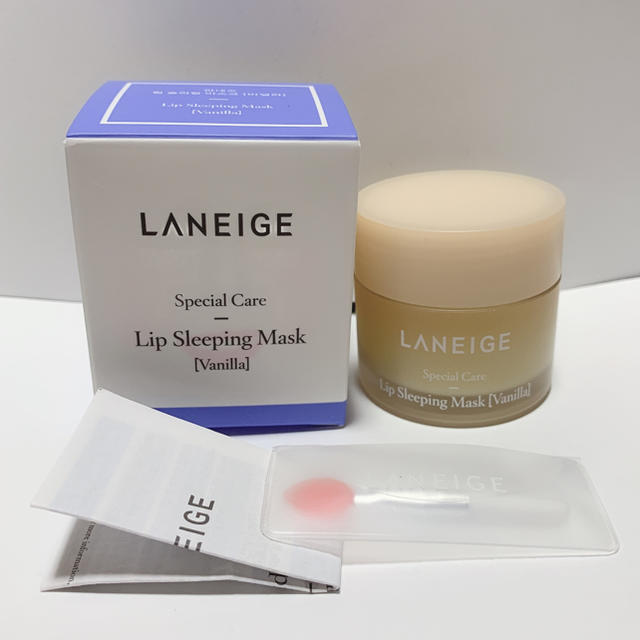 LANEIGE(ラネージュ)の新品 ラネージュ リップ スリーピング マスク バニラ 大サイズ 20g コスメ/美容のスキンケア/基礎化粧品(リップケア/リップクリーム)の商品写真