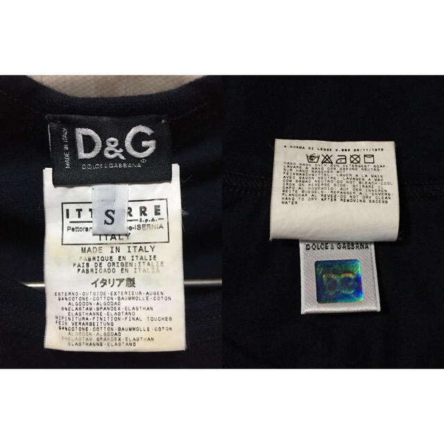 DOLCE&GABBANA(ドルチェアンドガッバーナ)の☆ドルガバ☆タンクトップ☆ブラックカラー☆ レディースのトップス(Tシャツ(半袖/袖なし))の商品写真