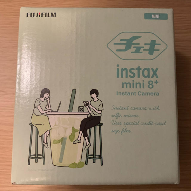 スマホ/家電/カメラ【新品】instax mini8+ ミント チェキ 本体＆フィルムセット