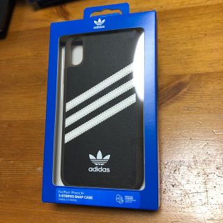 アディダス(adidas)の【iPhone XR】adidasレザーケース(iPhoneケース)