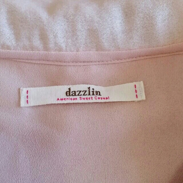 dazzlin(ダズリン)の美品 ダズリン シフォン ブラウス M レディースのトップス(シャツ/ブラウス(半袖/袖なし))の商品写真