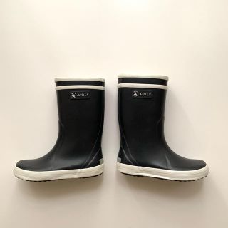 エーグル(AIGLE)の値下げ！！AIGLE キッズ レインシューズ 長靴(長靴/レインシューズ)