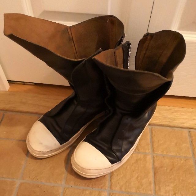 今年も話題の Rick Owens ラモーンズ スニーカー ブーツ スニーカー