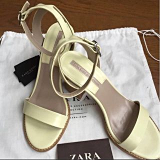 ザラ(ZARA)のZARA 今期 サンダル☆☆新品タグ付き(サンダル)