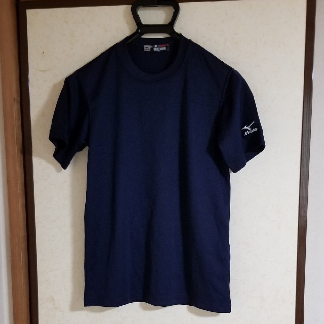 MIZUNO(ミズノ)のmizuno野球Tシャツ&紺アンダーシャツ キッズ/ベビー/マタニティのキッズ服男の子用(90cm~)(Tシャツ/カットソー)の商品写真