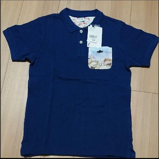 グラニフ(Design Tshirts Store graniph)の新品 グラニフ 140 スイミー ポロシャツ レオレオニ(Tシャツ/カットソー)