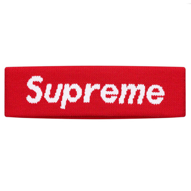 Supreme/NIKE headband red