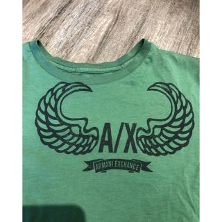 アルマーニエクスチェンジ(ARMANI EXCHANGE)のアルマーニエクスチェンジ グリーンロゴTシャツ(Tシャツ/カットソー(半袖/袖なし))