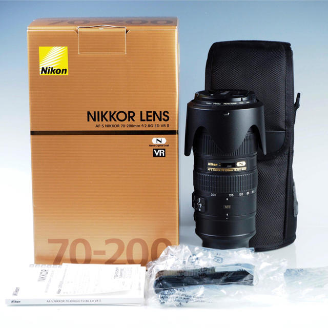 Nikon(ニコン)のNikon AF-S NIKKOR 70-200 f2.8G ED VR II スマホ/家電/カメラのカメラ(レンズ(ズーム))の商品写真