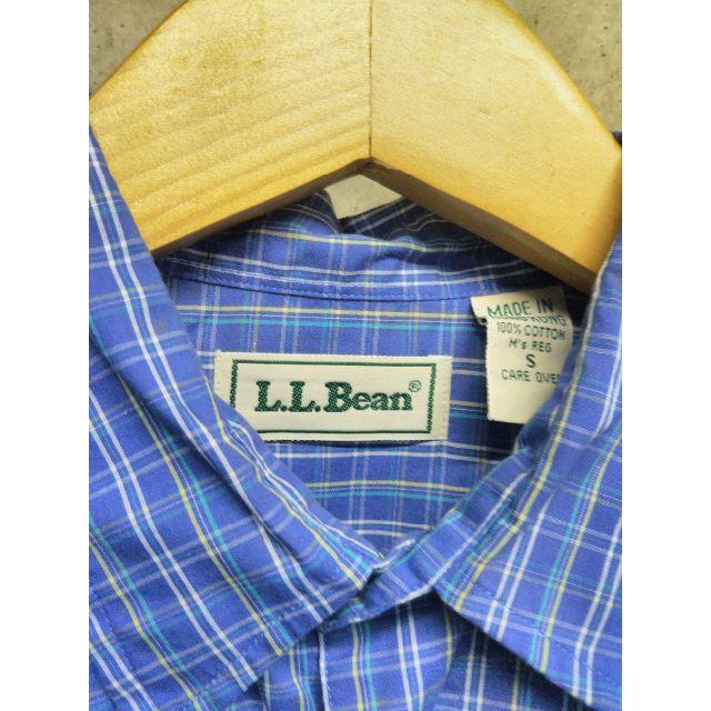 L.L.Bean(エルエルビーン)のL.Lbeanエルエルビーン　チェックコットンシャツ メンズのトップス(シャツ)の商品写真