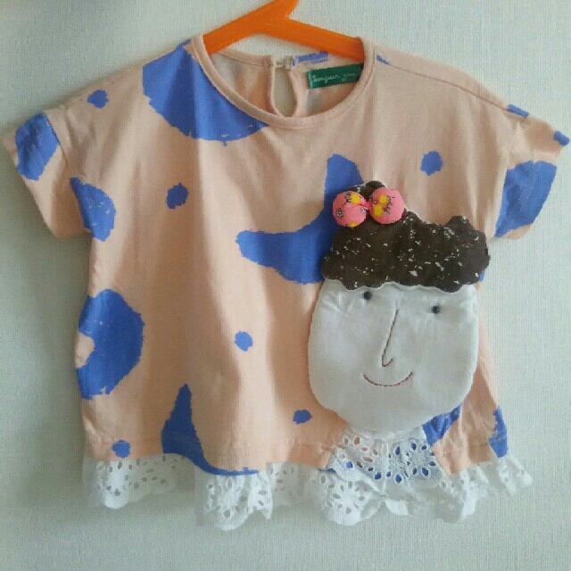 annika(アニカ)のアニカ annika 韓国 子供服 xs キッズ/ベビー/マタニティのキッズ服女の子用(90cm~)(Tシャツ/カットソー)の商品写真