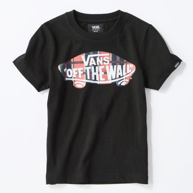 VANS(ヴァンズ)のVANS キッズ Tシャツ 150cm ブラックチェック キッズ/ベビー/マタニティのキッズ服男の子用(90cm~)(Tシャツ/カットソー)の商品写真