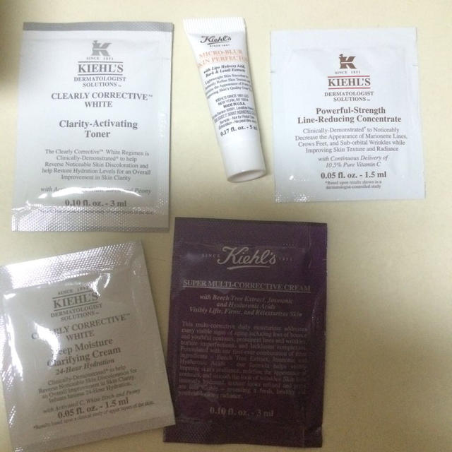 Kiehl's(キールズ)のキールズ♡オイル+その他サンプル コスメ/美容のスキンケア/基礎化粧品(フェイスオイル/バーム)の商品写真