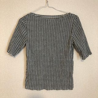 アダムエロぺ(Adam et Rope')の【mimiさん専用】ADAM ET ROPEのギンガムチェックトップス(カットソー(半袖/袖なし))