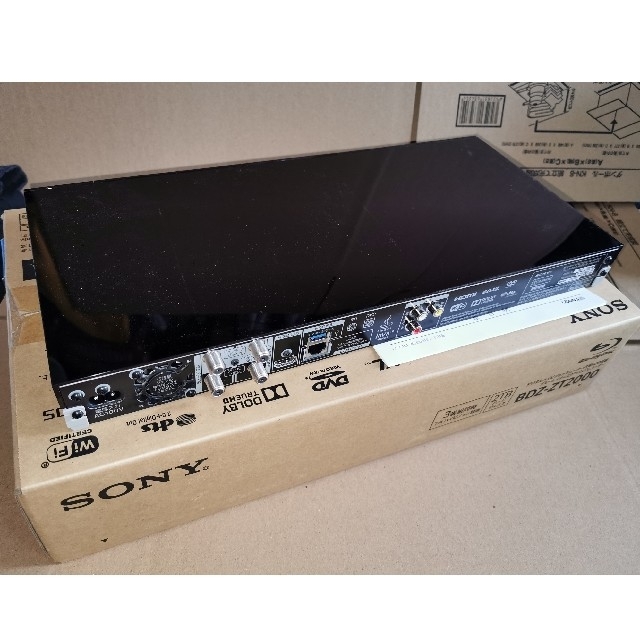 ソニー ブルーレイディスクレコーダー BDZ-ZT2000 2TB 3番組同時 ソニー ブルーレイディスクレコーダー BDZ-ZT2000 2TB 3番組同時