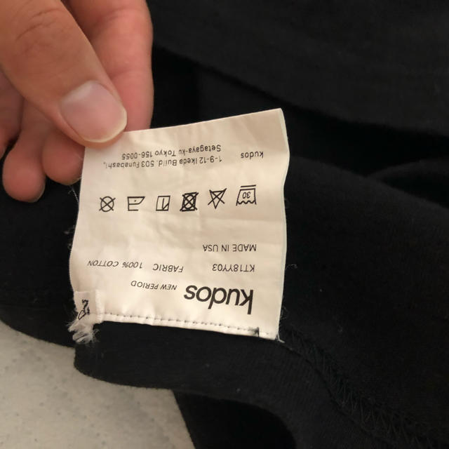 kudos クードス ティシャツ メンズのトップス(Tシャツ/カットソー(半袖/袖なし))の商品写真
