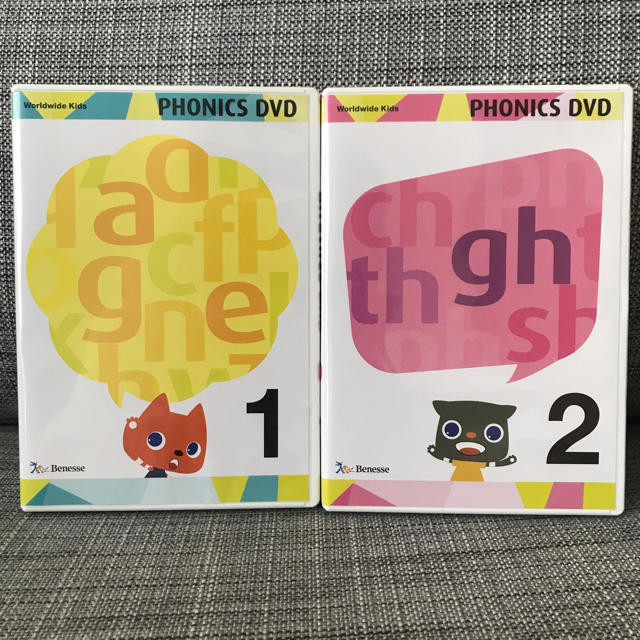 phonics DVD 2枚組 worldwide kids English