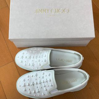 ジミーチュウ(JIMMY CHOO)のジミーチュウ Jimmychoo スリッポン(スリッポン/モカシン)