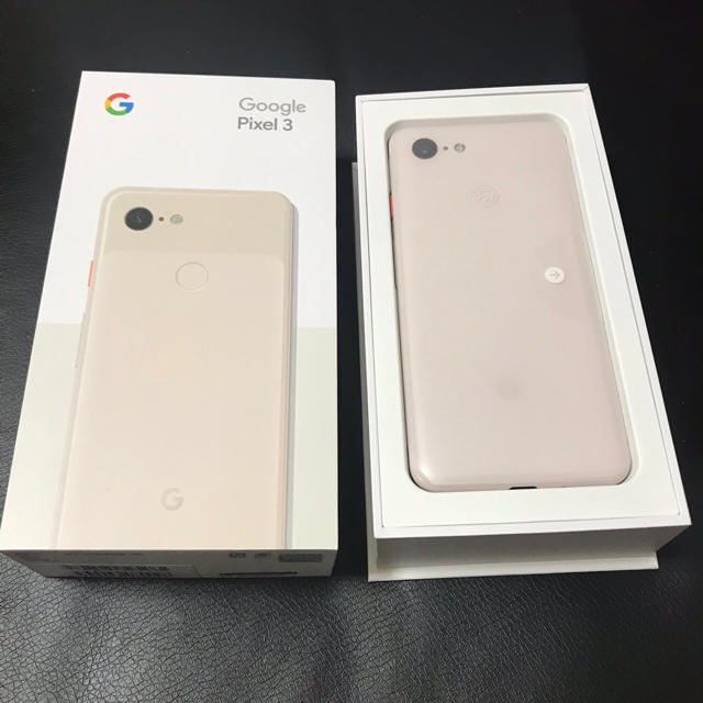 【SIMフリー】Google pixel3 64GB ピンク スマホ/家電/カメラのスマートフォン/携帯電話(スマートフォン本体)の商品写真