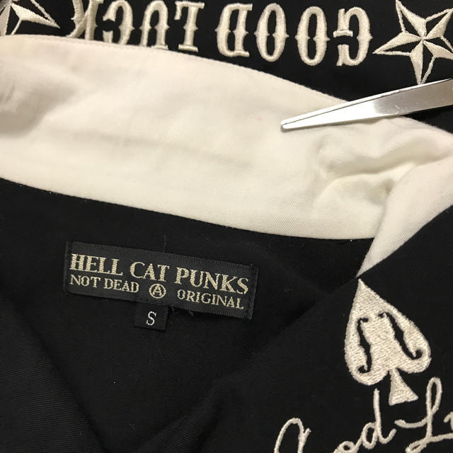 HELLCATPUNKS(ヘルキャットパンクス)のヘルキャットパンクス/ボーリング・シャツ/ロック・ロカビリー レディースのトップス(シャツ/ブラウス(半袖/袖なし))の商品写真