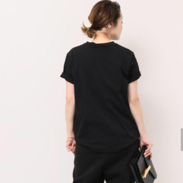 DEUXIEME CLASSE(ドゥーズィエムクラス)のDeuxieme Classe EVERYDAY T-Shirt ブラック レディースのトップス(Tシャツ(半袖/袖なし))の商品写真