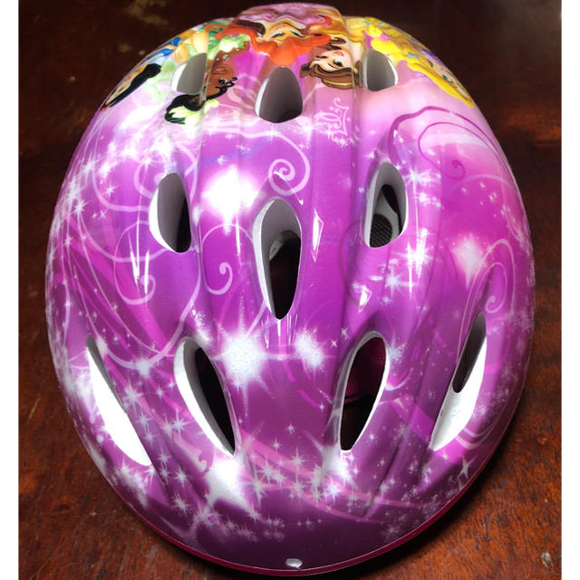 Disney(ディズニー)のディズニー プリンセス 子供用ヘルメット 輸入品 自動車/バイクのバイク(ヘルメット/シールド)の商品写真