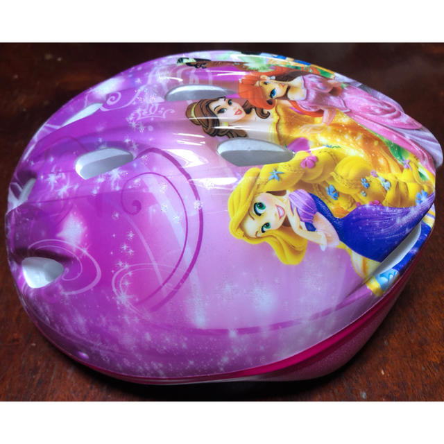 Disney(ディズニー)のディズニー プリンセス 子供用ヘルメット 輸入品 自動車/バイクのバイク(ヘルメット/シールド)の商品写真