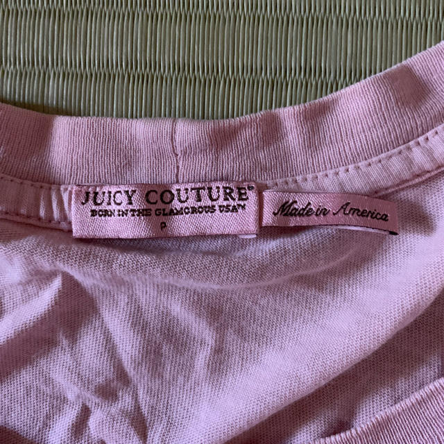 Juicy Couture(ジューシークチュール)のピンク サイズP レディースのトップス(Tシャツ(半袖/袖なし))の商品写真