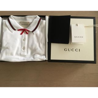 グッチ(Gucci)のGUCCI ベビー ポロ ロンパース 売り切り(ロンパース)