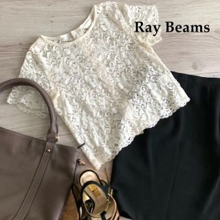 レイビームス(Ray BEAMS)のレイビームス✴︎総柄レースエレガントブラウス♡(シャツ/ブラウス(半袖/袖なし))