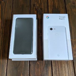 ソフトバンク(Softbank)のGoogle Pixel3 64GB SIMフリー Clearly White(スマートフォン本体)