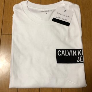 カルバンクライン(Calvin Klein)の【新品未使用】カルバンクライン Ｔシャツ  size メンズM（USサイズ）(Tシャツ/カットソー(半袖/袖なし))