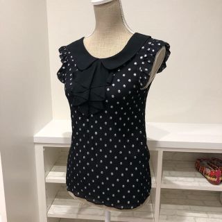 ジルスチュアート(JILLSTUART)のジルスチュアート ドット柄 トップス(カットソー(半袖/袖なし))