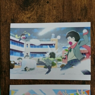 映画特典「おそ松さんポストカード2枚組」(キャラクターグッズ)