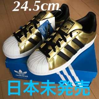 アディダス(adidas)のadidas superstar W BY9180 24.5cm ゴールド(スニーカー)