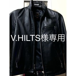 ショット(schott)のSchott   襟付きライダースジャケット(レザージャケット)