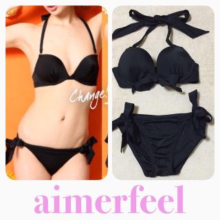 エメフィール(aimer feel)のaimerfeel♡無地水着３点セット(水着)