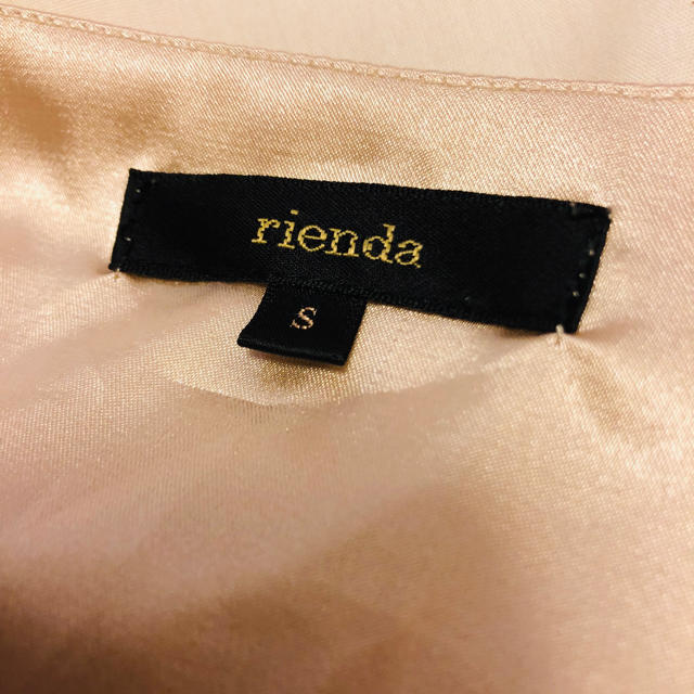 rienda(リエンダ)のリエンダ  フレア ワンピース  おまけ付き レディースのワンピース(ミニワンピース)の商品写真